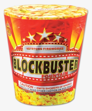 Blockbuster Fountain - Popcorn Firework