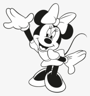 How To Draw Minnie Mouse In A Few Easy Steps  Minnie Mouse Easy Drawing  Hands  Full Size PNG Download  SeekPNG