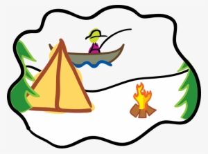 camping clipart family fishing - fishing and camping clipart