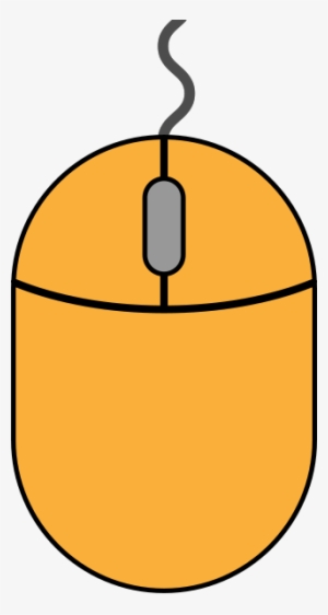 Mouse Icon2 Light Orange - Orange Mouse Png
