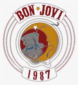Bon Jovi 1987 Men's Tank - Emblem