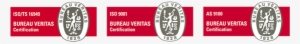 Badges-new - Bureau Veritas Iso Logo