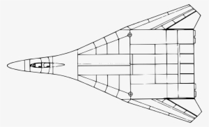 Airplane Outline Pics Top View Clipart Airplane Aircraft - Pak