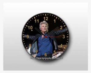 Relógio De Parede - Jon Bon Jovi