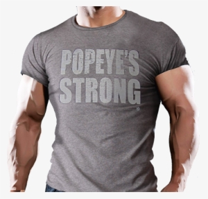 Popeyes Gear Popeyes Strong Heather 2016 - Wunde Und Fertig Für Mehr Herren Bodybuilding Fitnessstudio
