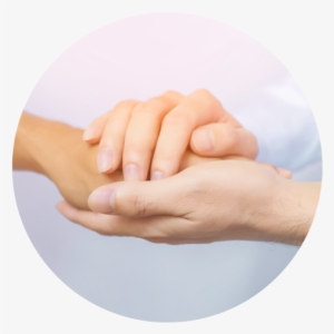 Testimonial From Patient's Husband - Hand Holding Consoling