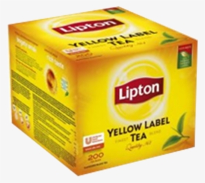Lipton Yellow Label Tea 200x2 - Lipton Yellow Label Tea Leaf Carton