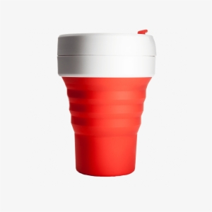 Stojo Pocket Cup Red - Skladaci Kelimek Na Kavu