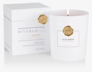goji berry - rituals 'holy basil' scented candle