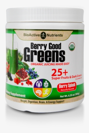 Bioactive Nutrients Organic Berry Good Greens 6.35