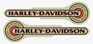 Harley Davidson Firefighter Special Edition Tank Emblems - Logo Vettoriale Harley Davidson