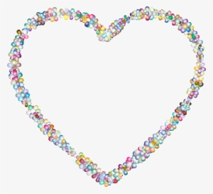 This Free Icons Png Design Of Prismatic Floral Heart