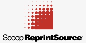 scoop reprint source logo png transparent - halftone