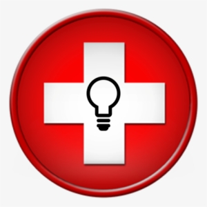 Believers And Non-believers - Swiss Flag Button