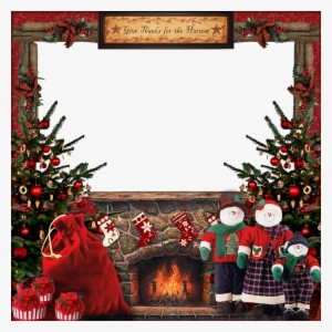 Marcos Navideños Infantiles Png - Merry Christmas Small Tree With Red Decorations Card
