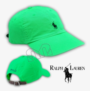 ~polo By Ralph Lauren Classic Baseball Green Cap Hat - Polo Ralph Lauren