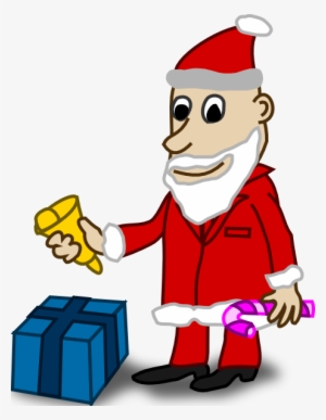 This Free Clip Arts Design Of Santa 3 - Comic Characters