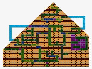 Mbj Pyramid Map - Mighty Bomb Jack Map