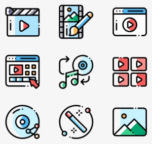 Audio And Video Edition - Automatization Icon