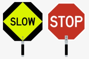 Mc-44 A - Stop/slow Paddles - Stop Sign Kids