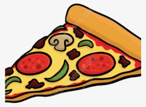 Pizza Slice Cartoon - Cartoon Piece Of Pizza