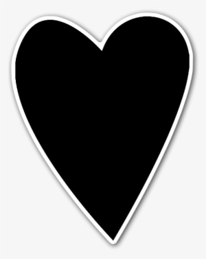 Black Heart Sticker - Animation