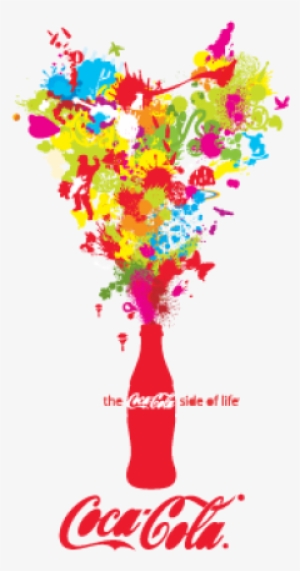 Coca Cola Logo Vector - Coca Cola The Coke Side Of Life