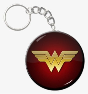 Wonder Woman Logo - A&t Designs Trailer Keys 2.25" Keychain