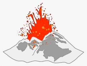 Volcano Png Transparent Image - Volcano Clipart Gif Png