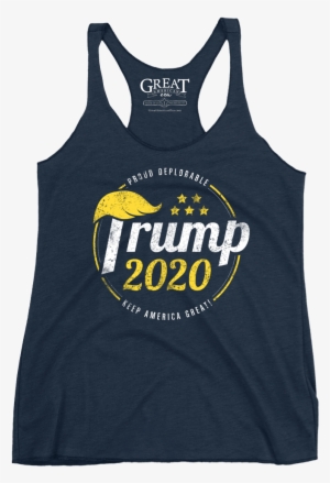 Trump Hair 2020 Tank - Nevertheless, She Persisted - Racerback
