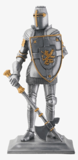 Crusader Knight Statue - Ytc Summit International Medieval Armored Crusader