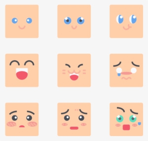 Emoji Cartoon Face - Vector Graphics