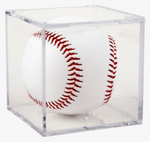 Acrylic Baseball Dispaly Case - (set Of 2) Grandstand Uv Protection Baseball Display