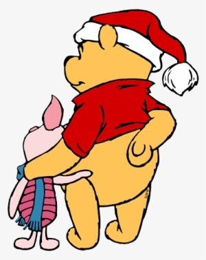 Winnie The Pooh Christmas Clip Art Disney Clip Art - Winnie The Pooh And Piglet Christmas
