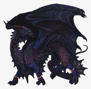 They Are Such A Classic Dragon Silhouette, Powerful - Flight Rising Gold Accents