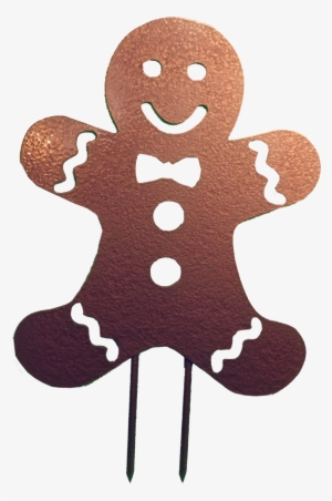 Gingerbread Man Larger Image - Gingerbread Man Svg