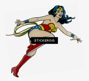 Wonder Woman Vintage - Wonder Woman Magnet Running