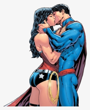 What Qualifies As Cheating - Superman And Wonder Woman Kiss