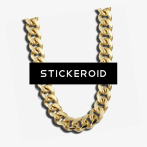 Chain Gold Large - Collier Thug Life Png