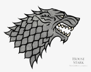 game of thrones logo png transparent images - game of thrones stark