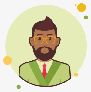 Business Man With Beard Icon - Businessperson