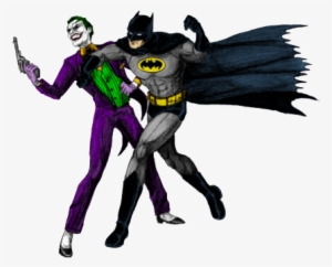 Batman Vs Joker - Joker And Batman Png