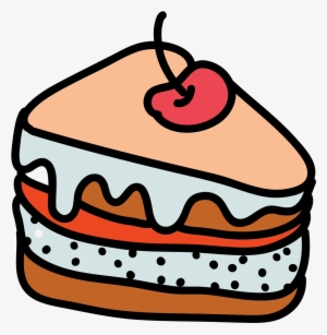 Cake Icon - Cake Doodle Png