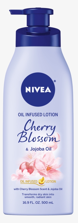Cherry Blossom & Jojoba Oil Infused Body Lotion For - Nivea Oil Infused Lotion