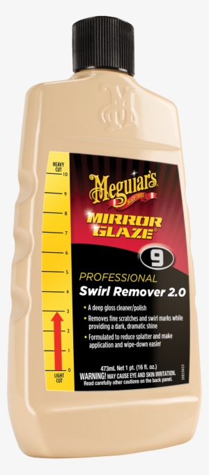 M09 Mirror Glaze® Swirl Remover, 16 Oz - Meguiars Fine Cut Cleaner