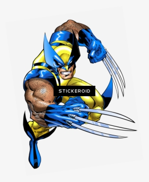 Wolverine Pic X-men - Wolverine Superhero Colouring Sheet
