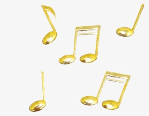 Gold Music Note Png