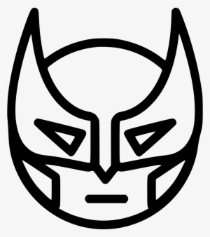 Png File - Superhero Emoji Black And White