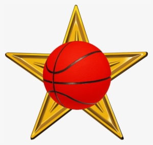 Basketball Barnstar - Economy Clipart Png