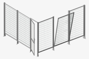 highly efficient system based on the alváris profile - safety fence png